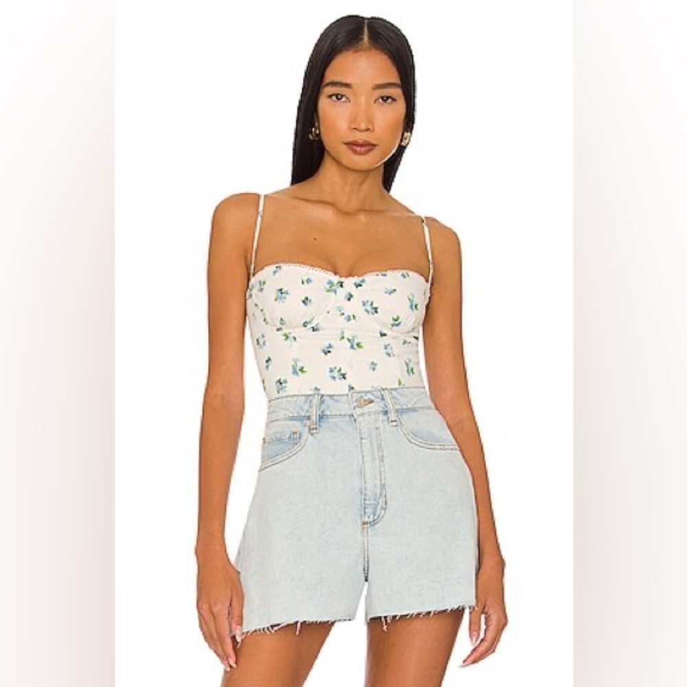 WeWoreWhat underwire corset Bustier Camisole Top